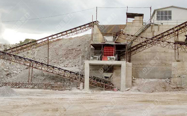 時(shí)產(chǎn)400-500噸骨料生產(chǎn)線