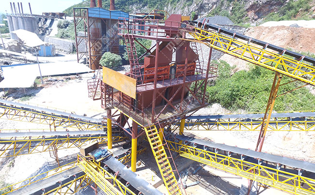 時產(chǎn)500噸砂石生產(chǎn)線