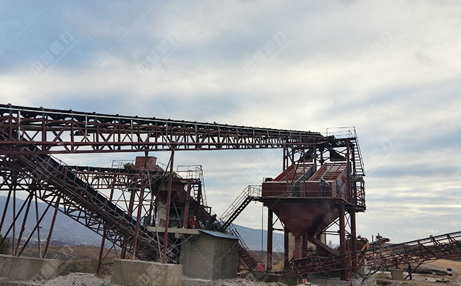 時產(chǎn)500-800噸砂石生產(chǎn)線