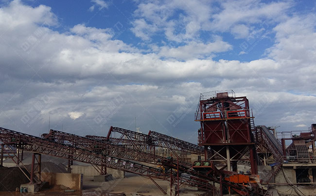 時產(chǎn)500-800噸砂石生產(chǎn)線