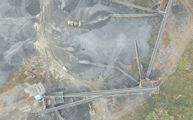 時(shí)產(chǎn)500噸采石場(chǎng)生產(chǎn)線