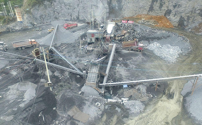 時產(chǎn)300噸玄武巖制砂生產(chǎn)線