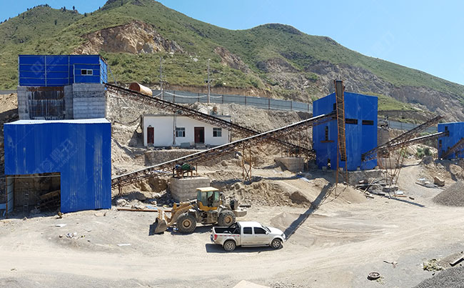 時產(chǎn)600噸小型石料生產(chǎn)線