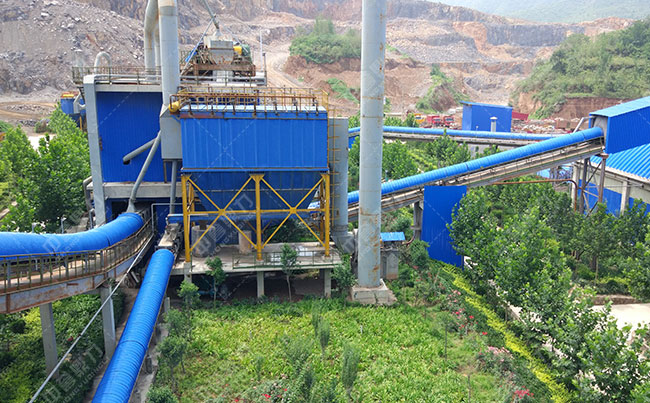 時(shí)產(chǎn)2000噸砂石骨料生產(chǎn)線