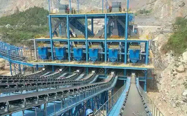 時(shí)產(chǎn)2500噸石料破碎生產(chǎn)線