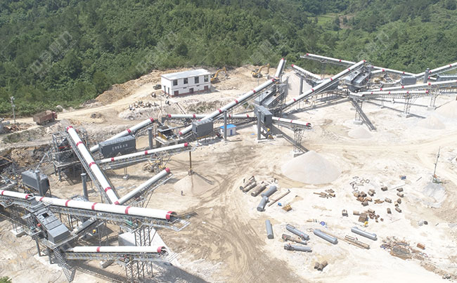 時(shí)產(chǎn)1000噸環(huán)保石子生產(chǎn)線