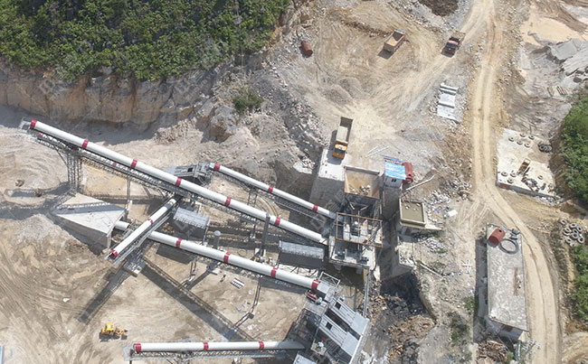 時(shí)產(chǎn)1000噸環(huán)保石子生產(chǎn)線