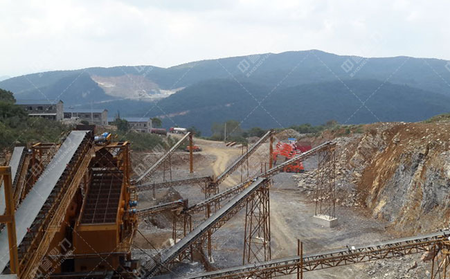 時(shí)產(chǎn)1200噸玄武巖石子生產(chǎn)線