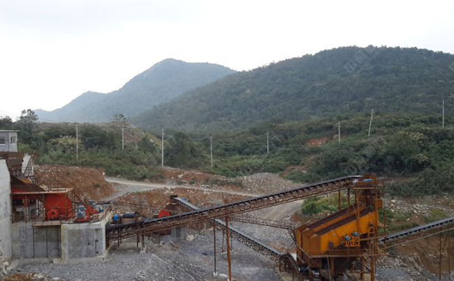 時(shí)產(chǎn)1200噸玄武巖石子生產(chǎn)線