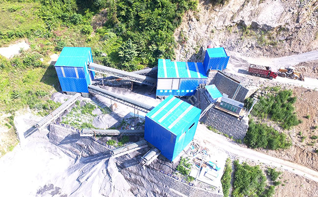 時(shí)產(chǎn)600-800噸石場生產(chǎn)線