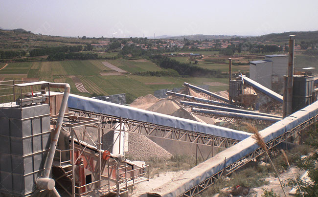 時(shí)產(chǎn)800噸采石場(chǎng)生產(chǎn)線(xiàn)