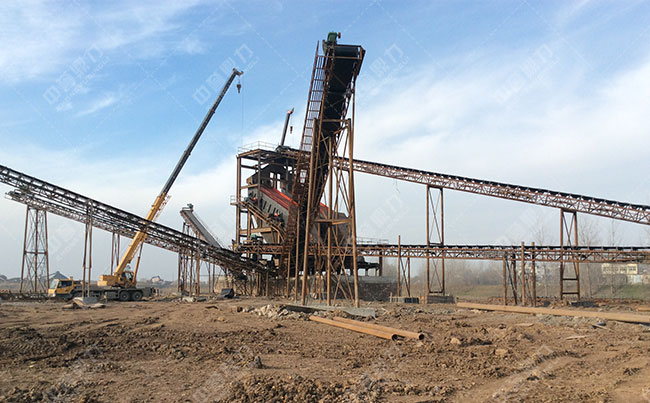 年產(chǎn)300萬噸碎石場生產(chǎn)線