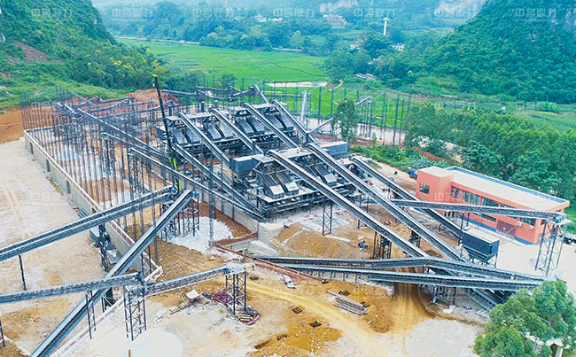 時產(chǎn)1500-2000噸采石場生產(chǎn)線