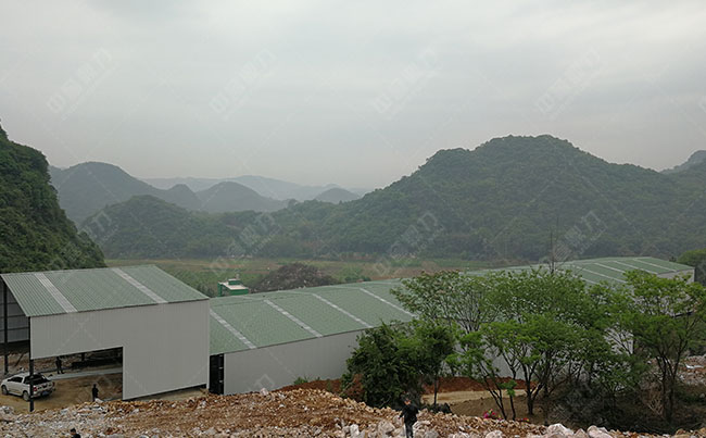 時產(chǎn)800噸石料廠環(huán)保生產(chǎn)線