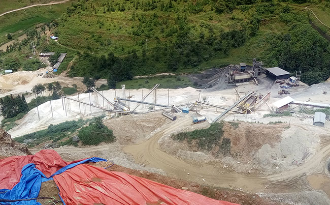 時產(chǎn)600噸機制砂生產(chǎn)線