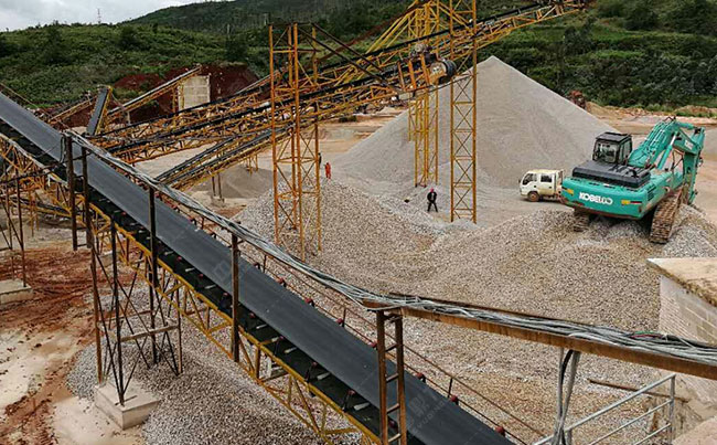 時產(chǎn)600噸采石場生產(chǎn)線