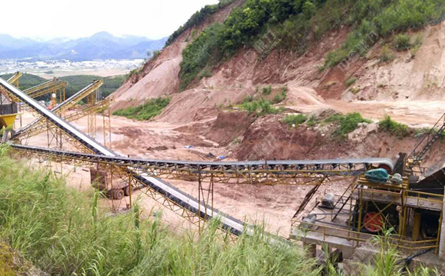 時產(chǎn)300噸破碎石生產(chǎn)線