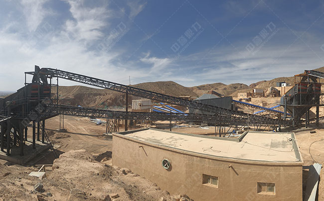 時(shí)產(chǎn)800噸石灰石粉碎生產(chǎn)線