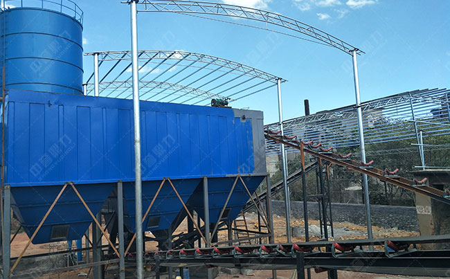 時(shí)產(chǎn)60噸制砂生產(chǎn)線