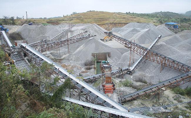 時產(chǎn)300噸破碎石子生產(chǎn)線