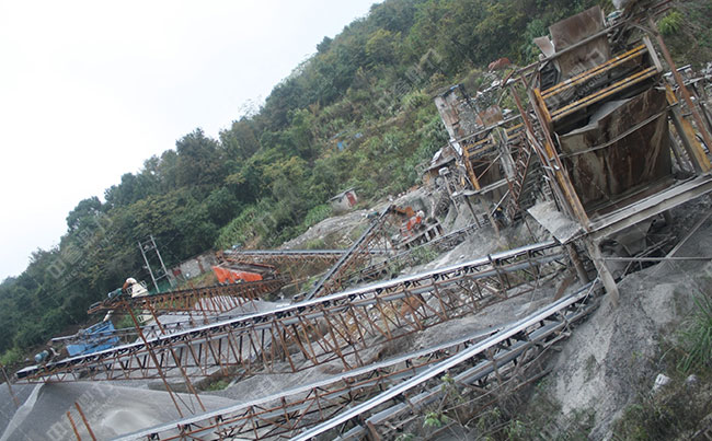 時產(chǎn)300噸破碎石子生產(chǎn)線