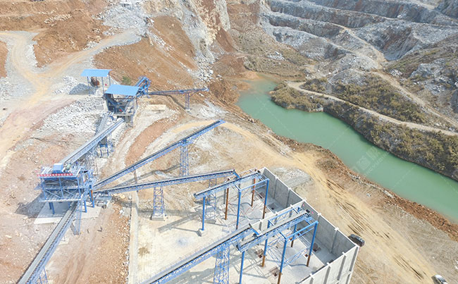 時產(chǎn)1000噸碎石機成套設(shè)備