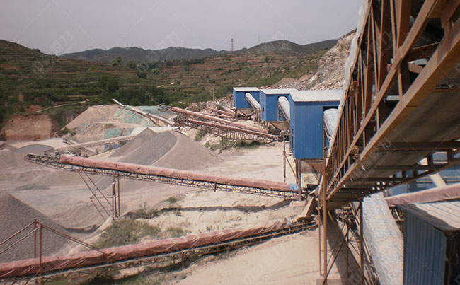 環(huán)保砂石廠生產(chǎn)線