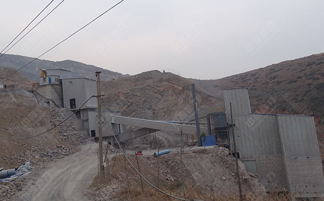 日產(chǎn)五千噸砂石生產(chǎn)線