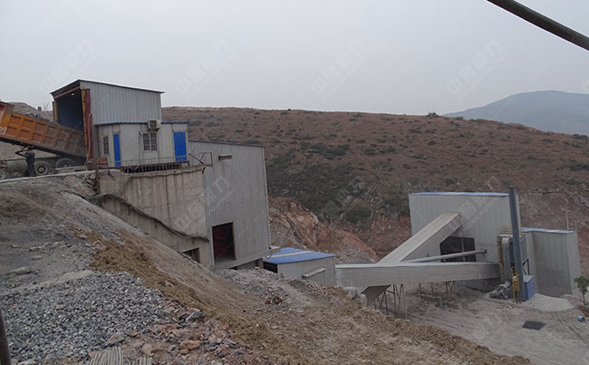 日產(chǎn)五千噸砂石生產(chǎn)線