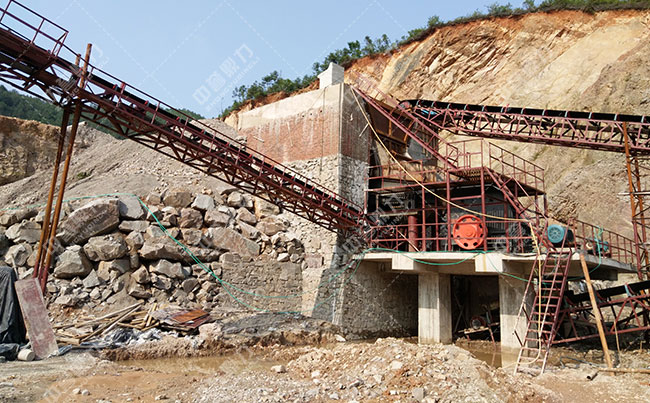 時(shí)產(chǎn)400噸石灰石砂石生產(chǎn)線