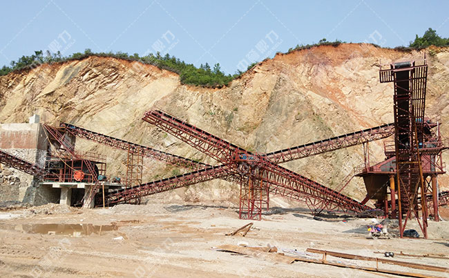 時(shí)產(chǎn)400噸石灰石砂石生產(chǎn)線