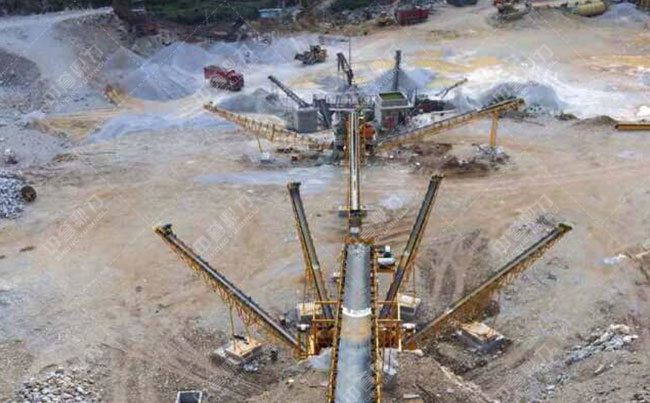 時(shí)產(chǎn)300噸石灰石破碎生產(chǎn)線